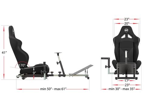 Openwheeler Gen Racing Wheel Stand Cockpit Black On Black Fits All