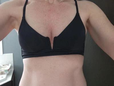 Women S Ribbed Longline V Wire Bikini Top Shade Shore Target