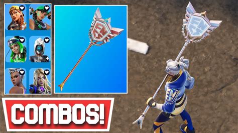 New Best The Axe Of Champions 20 Pickaxe Combos Fortnite Youtube