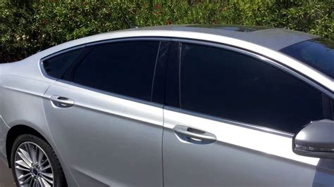 2015 Ford Fusion Window Tint Youtube