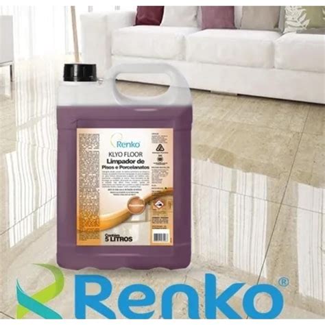 Klyo Floor Limpador Pesado Para Pisos E Porcelanato 5l Renko Shopee