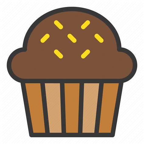 Cupcake Dessert Food Muffin Sweets Icon Download On Iconfinder