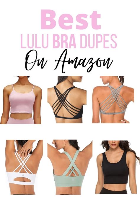 The Best Lululemon Sports Bra Dupes On Amazon Lulu Sports Bra