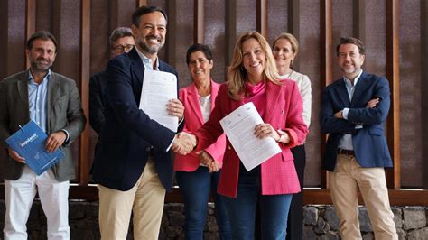 Cc Y Pp Cierran Un Pacto Para Gobernar En El Cabildo De Tenerife