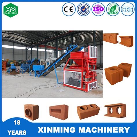 Xm2 10 Hydraulic Clay Soil Interlocking Brick Moulding Block Making