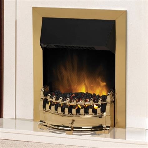 Dimplex Stm20 Stamford Brass Electric Inset Fire G Craggs Ltd