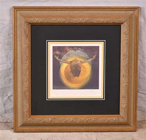 Small Signed Limited Edition Framed Print The Ascension Of Christ By