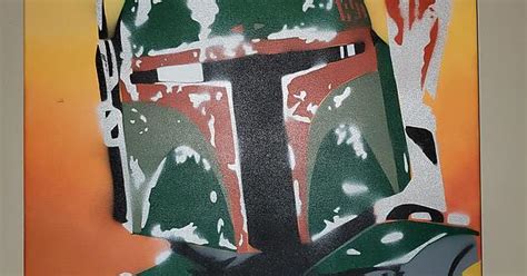 My Second Commissioned Painting Boba Fett A Step By Step Guide Album On Imgur