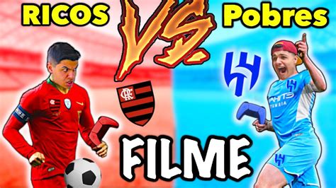 RICOS VS POBRES NO FIFA 24 VERMELHO VS AZUL FILME COMPLETO YouTube