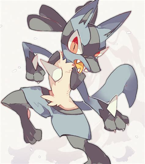 Lucario Pokemon Drawn By Akadako Danbooru