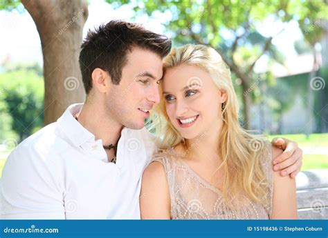 Attractive Couple In Love Stock Photo Image Of Boyfriend 15198436