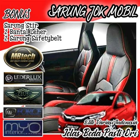 Jual Sarung Jok Mobil Brio Ayla Agya Raize Rocky Hrv Jazz Wrv Wuling