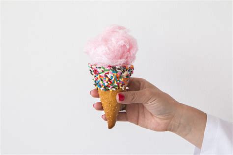 DIY Cotton Candy Cones — Little Miss Party