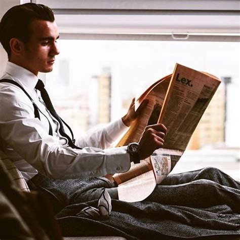 Men Reading Newspaper Mens Suits Newspaper Photo And Video Instagram