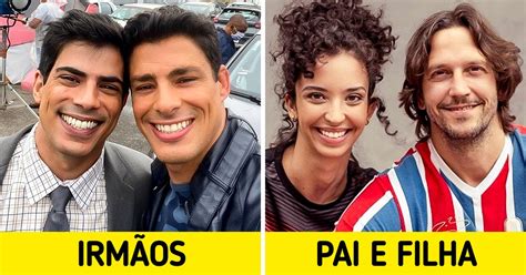 10 Famosos brasileiros que já atuaram parentes e muitos sequer