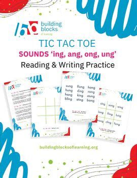 Multisensory Phonics Game Orton Gillingham Ing Ang Ong Ung Tic