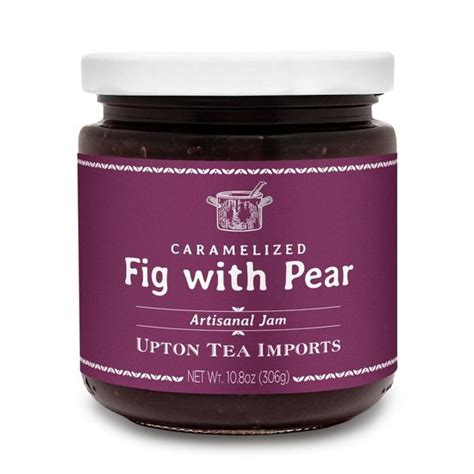 Caramelized Fig with Pear & Honey Jam | Upton Tea Imports