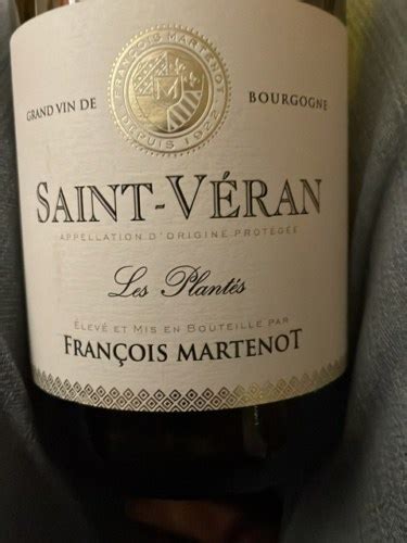 Francois Martenot Les Plant S Saint V Ran Vivino Us