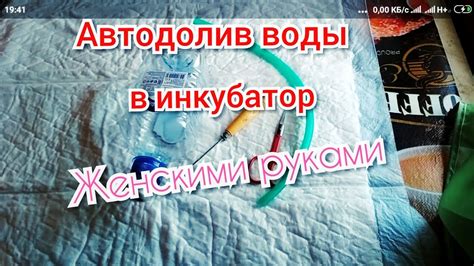 Как сделать автодолив воды в инкубатор. - YouTube