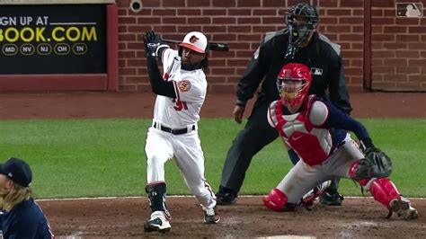 Cedric Mullins Wallops A Grand Slam In Bottom 9th 04 25 2023 Kansas