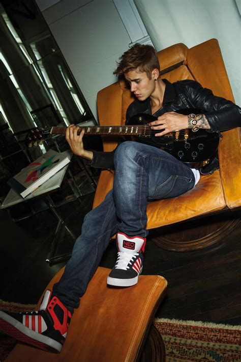 Justin Bieber Adidas Neo Photoshoot