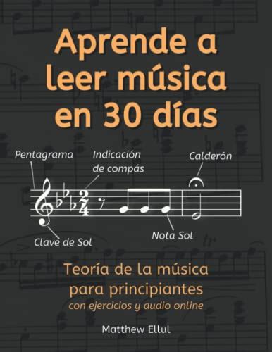 Aprende A Leer M Sica En D As Teor A De La M Sica Para