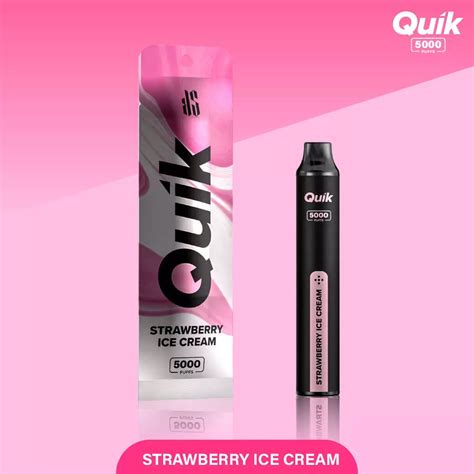 Ks Quik 5000 Puff Strawberry Ice Cream RELX X KARDINAL Official