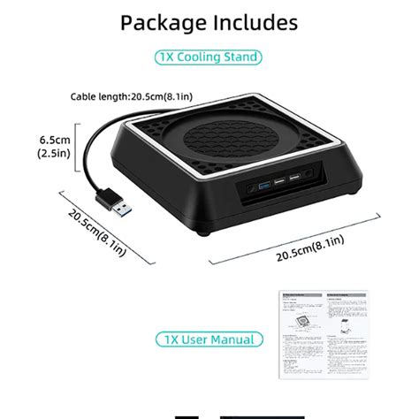 Xbox Series X Cooling Stand With Led Lighting System