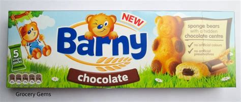 Grocery Gems Barny Bear Shaped Sponge Cakes