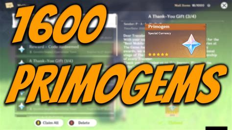 How To Get Free Primogems Genshin Impact Youtube