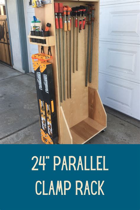 Rockler 24 Parallel Clamp Rack Woodworking Projects Diy Learn