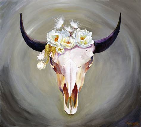 White Buffalo Calf Woman Painting by JR Rapier | Saatchi Art