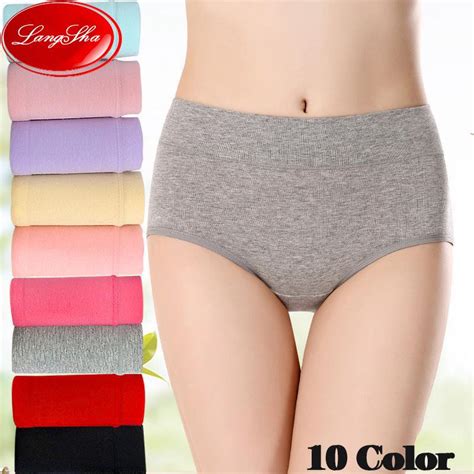 Cheap Langsha Women S Panties High Waist Seamless Sexy Underwear