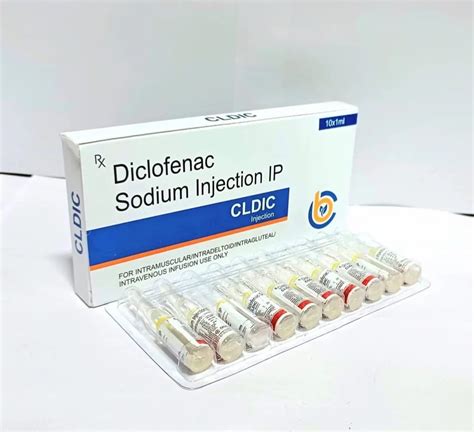 Diclofenac Sodium Injection 75 Mg At Rs 160 Piece In Chandi Mandir