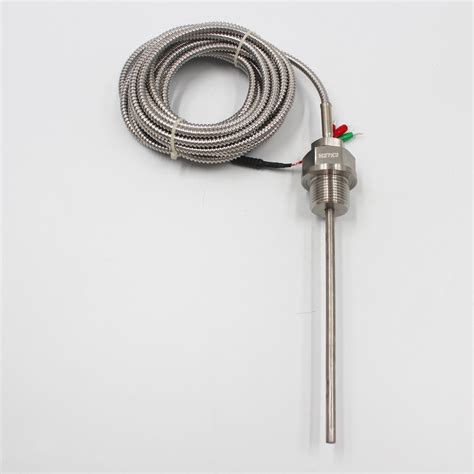 Wzpk Temperature Sensor Pt Rtd Armored Thermal Resistive