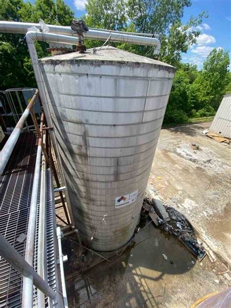 Gal Stainless Steel Tank New Used And Surplus Equipment