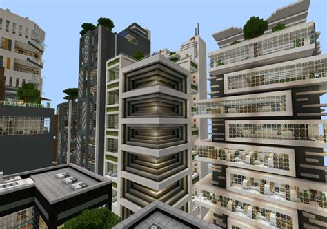 Minecraft Modern City Building