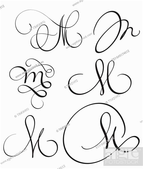 Free Printable Uppercase Calligraphy Letters: Calligraphy, 48% OFF