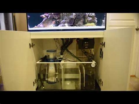 New Sump With Refugium For Red Sea Reefer 250 Marine Farm Videos