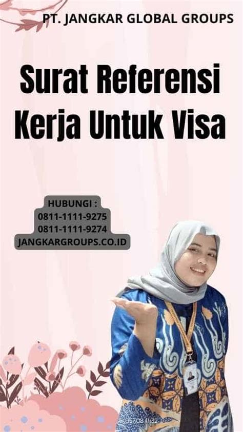 Surat Referensi Kerja Untuk Visa Jangkar Global Groups