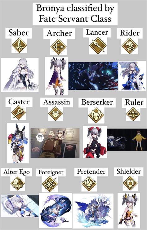 I Tried Classifying Bronya By Fate Servant Classes Houkai3rd