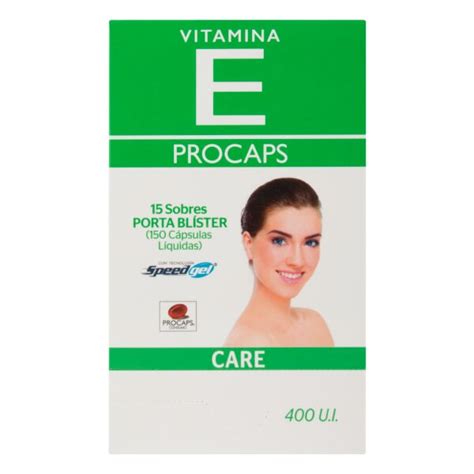 Vitamina E Care Procaps X Caps Farmacenter Pharmahome