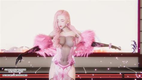 [mmd] Soojin Agassy Seraphine 性感 Kpop 舞蹈英雄联盟无尽