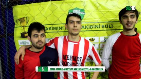 Gökçebelen sk Mezitli Clup RÖPORTAJ MERSİN iddaa Rakipbul Ligi 2015