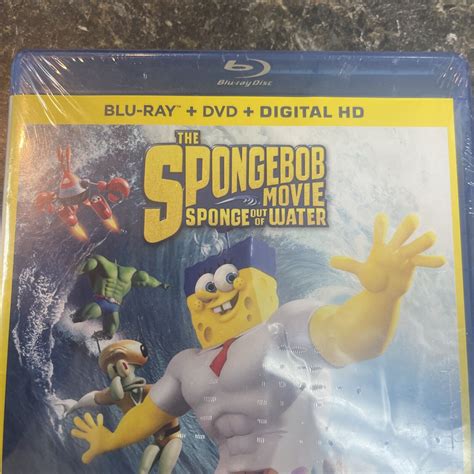 The Spongebob Squarepants Movie Blu Ray 2022