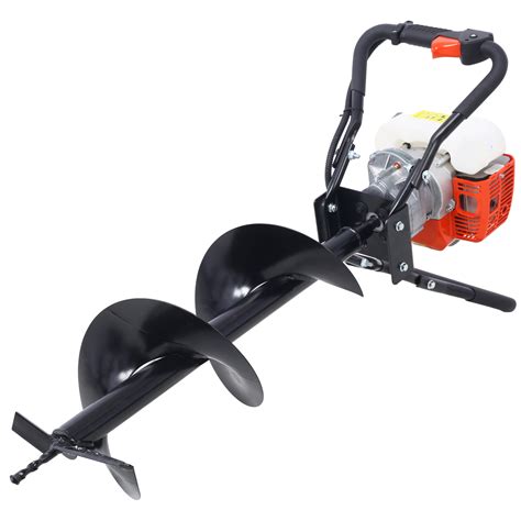 Duosong V Type 52cc 2 Stroke Gas Post Hole Digger One Man Auger Epa