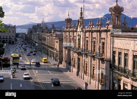 Mexico Michoacan Morelia City Stock Photo Alamy