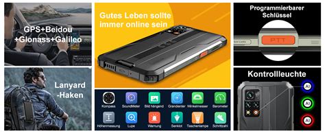 Blackview Bv Outdoor Handy Ohne Vertrag Gb Gb Tb Erweiterbar