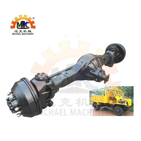 X Light Tractor Truck Front Wheel Drive Steer Axle With Hydraulic