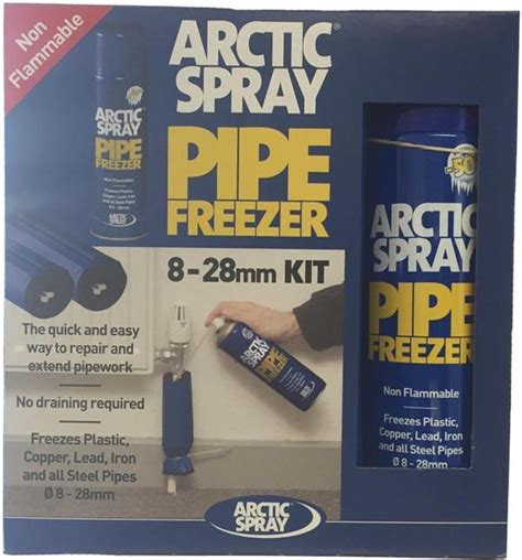 Ask3 Arctic Spray Pipe Freezer Kit Large 2x 415ml 8 28mm Ebay